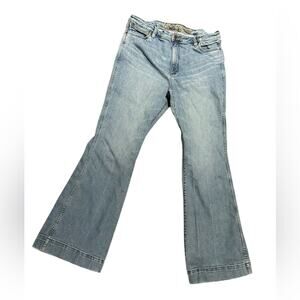 Wrangler Women's 34 x 36 Bootcut Flared Blue Jeans